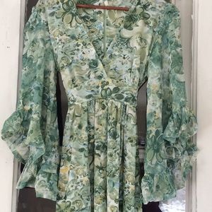 Vintage modern maxi dress